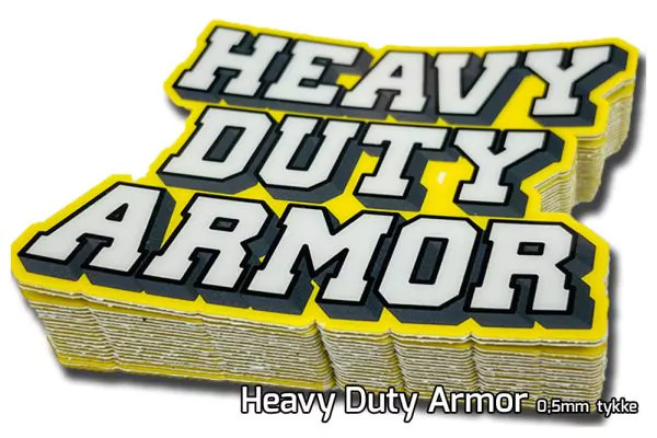 Die-cut Heavy Duty Armor
