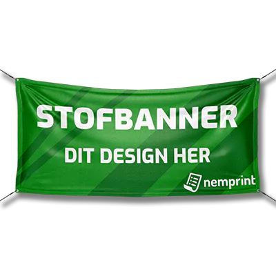 Stofbanner Print nemprint.dk