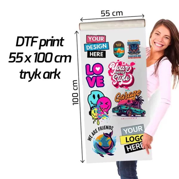 DTF Digital Transfer (meter print)
